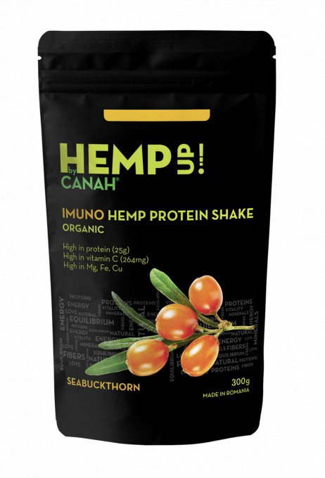CANAH ECO Imuno Shake proteic de canepa cu catina x 300g