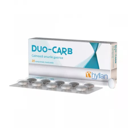 Duo-Carb, 20 comprimate, Hyllan