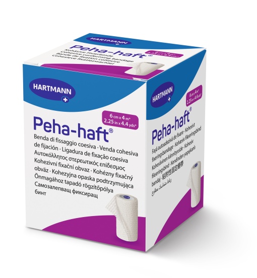 HARTMANN Peha-Haft 6 cm x 4 m – Fasa elastica autoadeziva