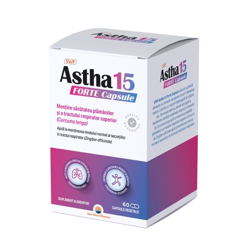 Astha 15 Forte, 60 capsule vegetale – Sun Wave Pharma