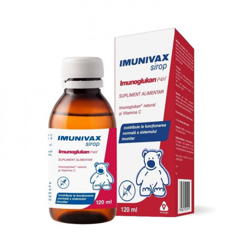 ImuSirop Imunivax Imunoglukan P4H, 120 ml, Vitalogic