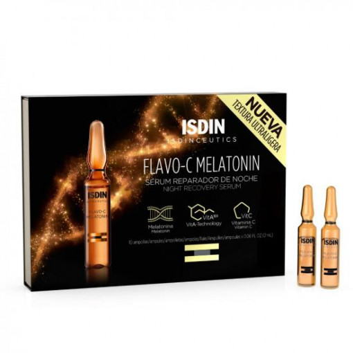 ISDIN Flavo-C Melatonin- Ser reparator de Nopate x30fix2ml