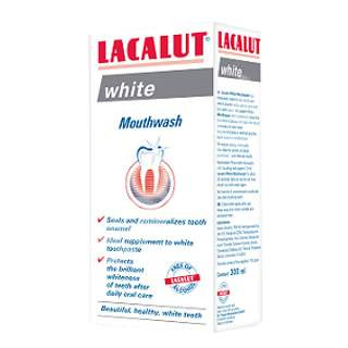 LACALUT White apa de gura antiplaque x 300ml