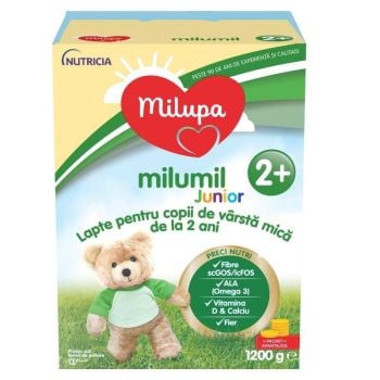 MILUPA Lapte praf Milumil Junior 2+, incepand de la 2 ani, 1200g