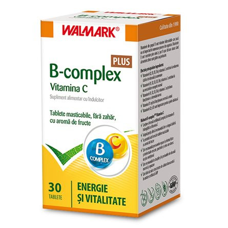 W-B Complex + vit C x 30cps, Walmark