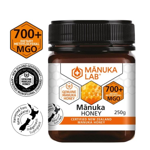 Miere de Manuka, MGO 700+ naturala, 250 g, Noua Zeelanda