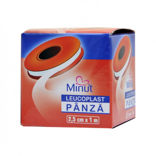 Minut Leucoplast panza 2.5 x1m