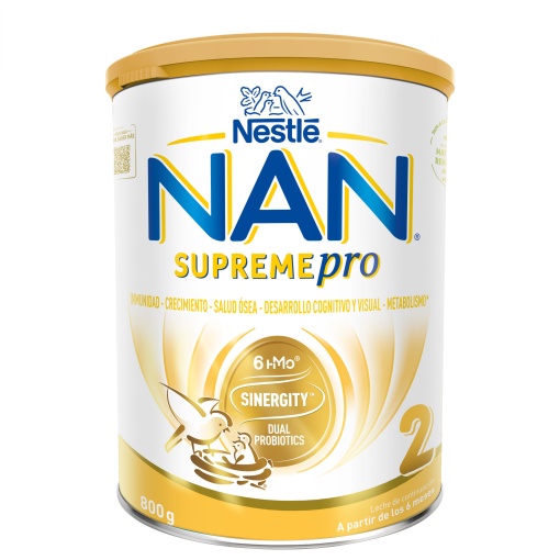 Nestle NAN SUPREMEPRO 2 – Formula de lapte praf pentru bebelusi, 800g