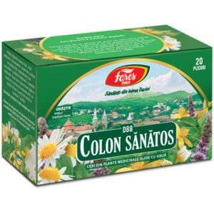 Ceai colon sanatos x 20dz (Fares)