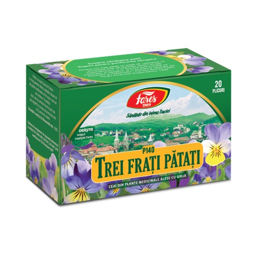 Ceai trei frati patati, 20 plicuri Fares