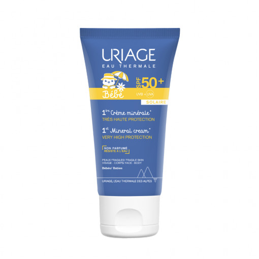 Crema mineral SPF50+ 1ere Bebe, 50ml, Uriage