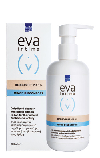 Gel pentru igiena intima Eva Intima Herbosept pH 3.5, 250 ml
