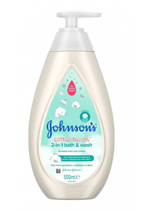 JOHNSON B Lotiune de spalare cotton touch x500ml