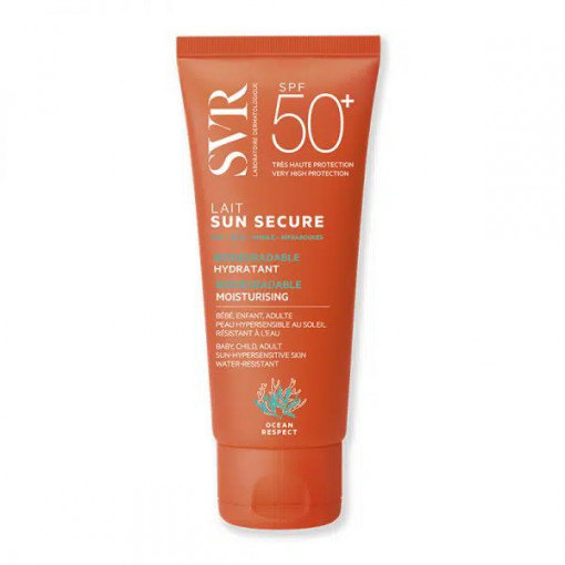 Lapte hidratant SPF50+ Sun Secure, 100 ml, Svr
