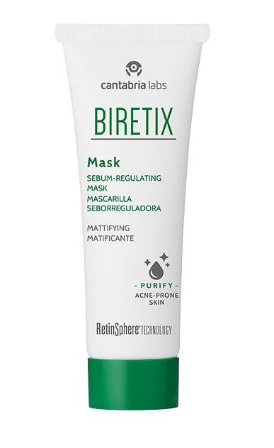 Masca pentru reglarea sebumului Biretix 25 ml, Cantabria Labs