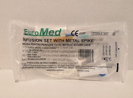 Perfuzor cu ac metalic (Euromed)