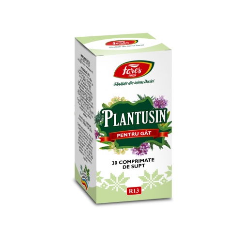 Plantusin pt gat, R13, 30 comprimate, Fares