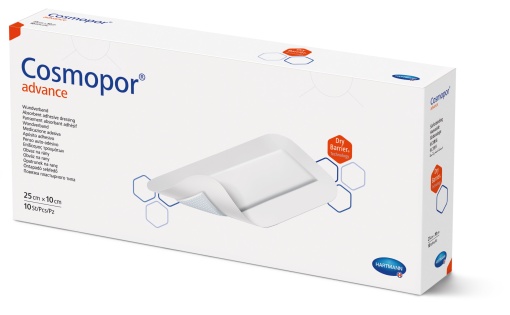 Plasturi postoperatorii Cosmopor Advance 25x10 cm, 10 buc – Hartmann