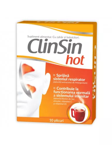Zdrovit ClinSin hot x10plicuri