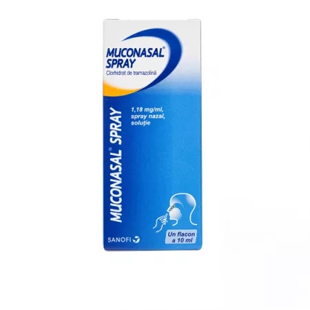Muconasal Spray Nazal, 1,18 mg/ml, 10 ml - Sanofi