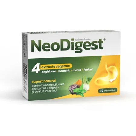 NeoDigest, 30 Comprimate Filmate, Aflofarm