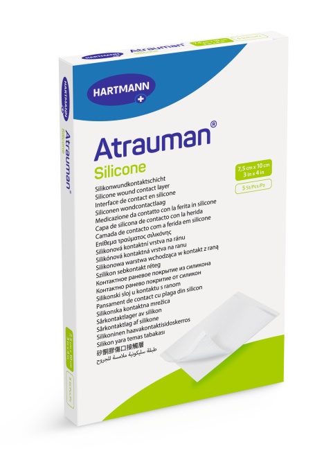 Pansament Atrauman Silicone 7.5 x 10 cm, 5 bucati – Hartmann