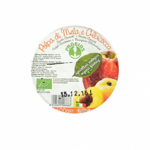 PROBIOS BIO Piure de mere si caise x 100g