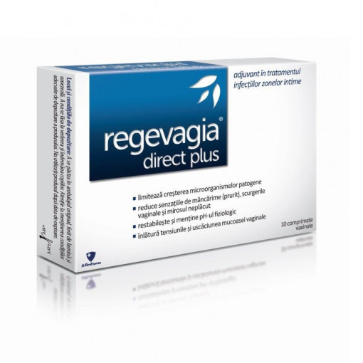 Regevagia direct plus x 10 cp.vag