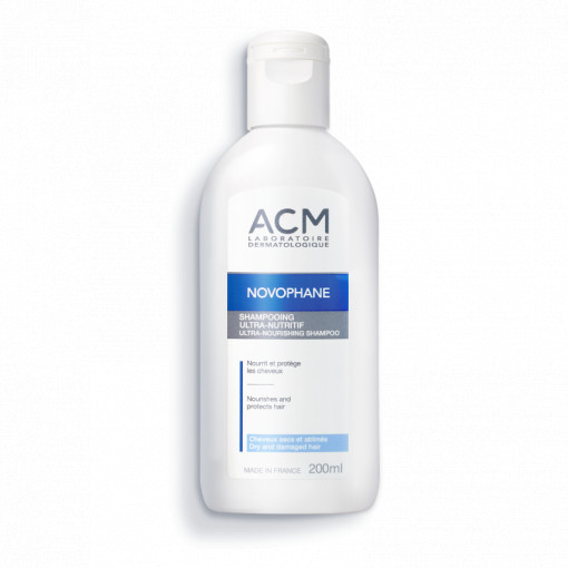 Sampon ultra nutritiv pentru par uscat Novophane, 200 ml, ACM