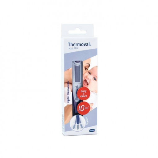 Termometru digital cu varf flexibil Thermoval Kids Flex New, Hartmann