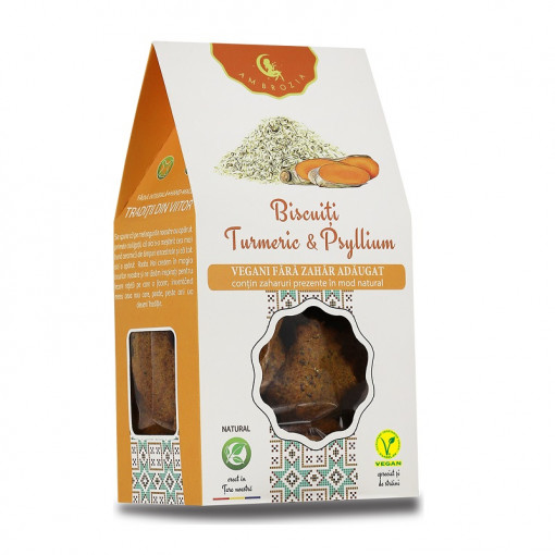 AMBROZIA Biscuiti turmeric 150g