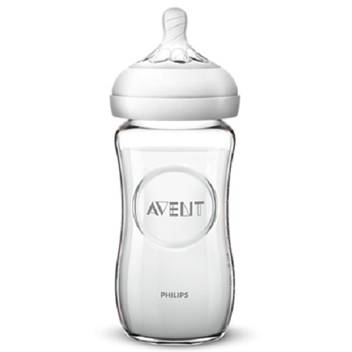 AVENT Biberon natural sticla x 240ml SCF053/17