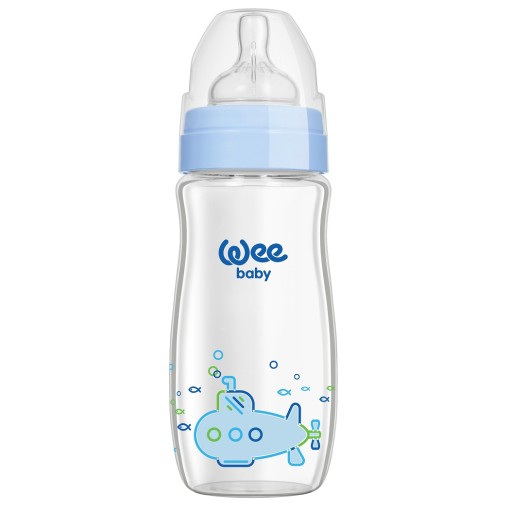 Biberon 280 ml gura larga termorezistent - cod 141, Wee Baby