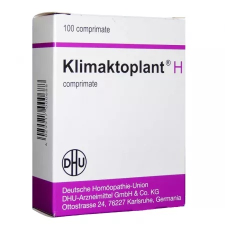 Klimaktoplant H, 100 comprimate – Dhu Germania