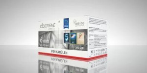 Ace Pen Insulina 6 mm, 100 bucati, CleanFine penta - Img 1