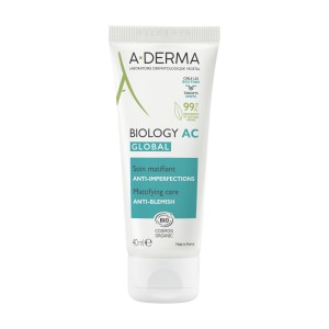 ADERMA Biology AC Crema matifianta anti-imperfectiuni, 40 ml - Img 1