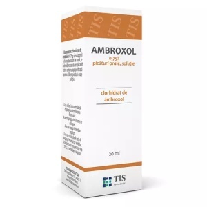 Ambroxol 0,75% picaturi orale, solutie, 20 ml – Tis Farmaceutic