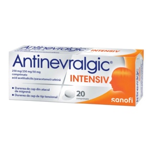 Antinevralgic Intensiv, 10 comprimate