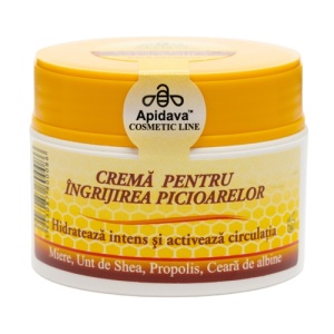 Apidava Cremă pentru Îngrijirea Picioarelor, 50 ml