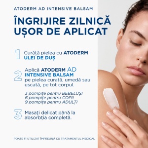 Balsam anti-mâncărime pentru față și corp Atoderm AD Intensive, 75 ml, Bioderma - Img 9