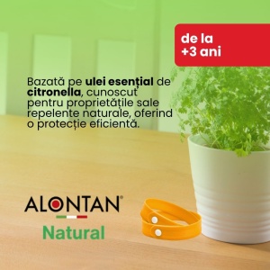 Bratara Reglabila Impotriva Tantari Alontan Natural, set 2 bucati - Img 4