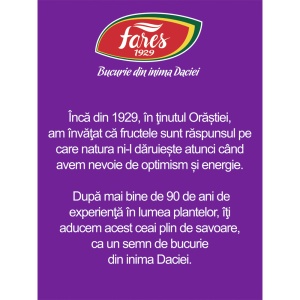 Ceai cu Merisoare si Afine, 20 plicuri – Fares - Img 3