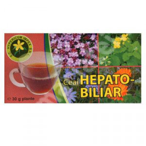 Ceai hepato-biliar, 30 g, Hypericum