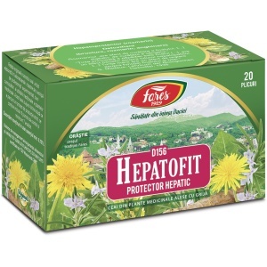Ceai Hepatofit D156 - 20 Plicuri, Fares