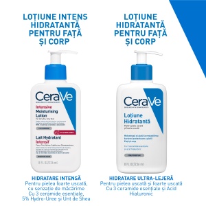 CeraVe Lotiune Intens Hidratanta fata si corp, piele foarte uscata, 236 ml