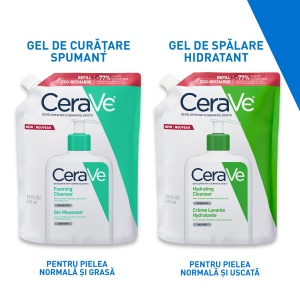 CeraVe Refill Gel Curatare Spumant 473ml – Ten normal si gras, ceramide - Img 7