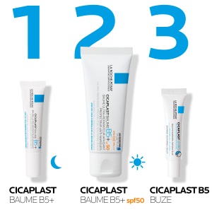 Cicaplast Baume B5+ balsam reparator calmant, 15 ml, La Roche-Posay - Img 2