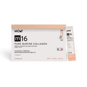 Colagen marin pur cu vitamina C m16, 15 plicuri x 10.1 g – Molecules of Youth