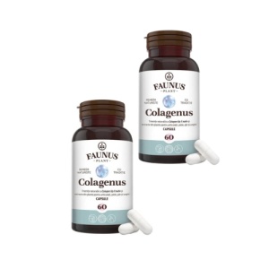Colagenus Capsule Pachet 2 x 60 cps – Colagen Tip II, Acid Hialuronic si Plante pentru Articulatii Sanatoase, Faunus