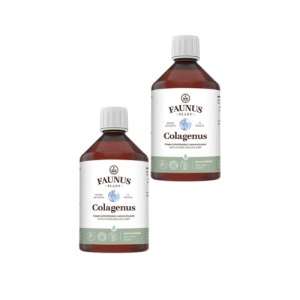 Colagenus Pachet 2 x 500ml – Colagen Lichid Hidrolizat pentru Articulatii, Piele, Par si Unghii, Faunus